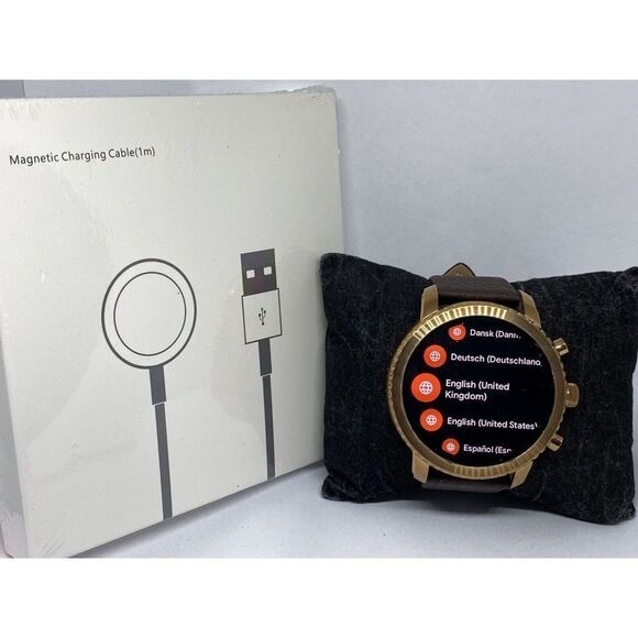 Fossil Gen 3 Authentic Genuine Smart Watch Custom Band FTW4002 LT259 - Picture 1 of 12